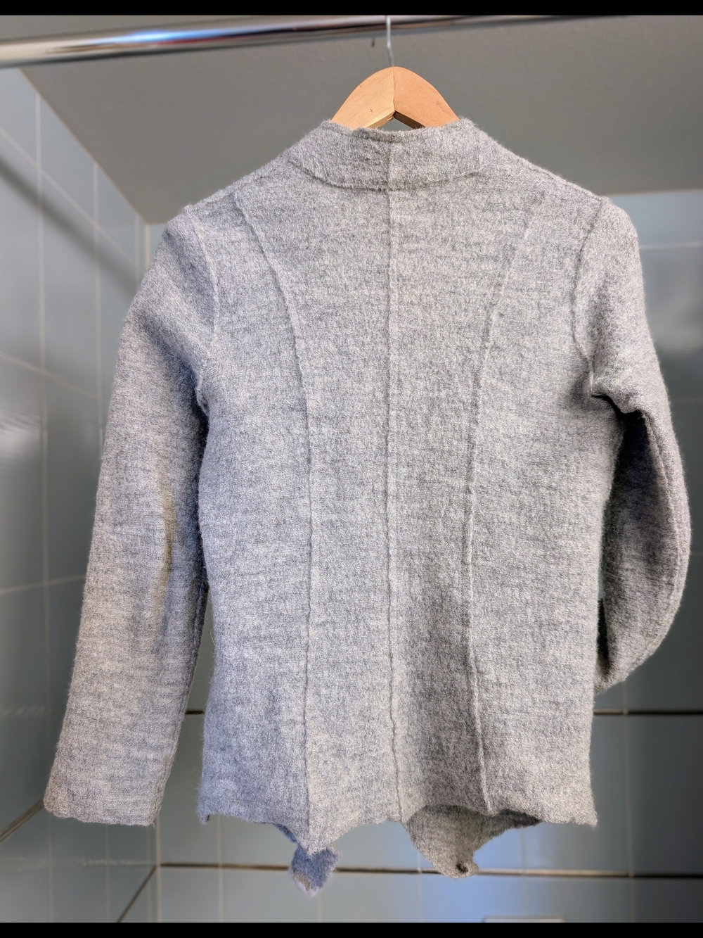 Waterfall Wool Cardigan - Picture 3 of 5